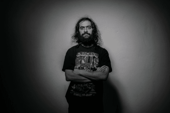 Pablo Perra in seiner Werkstatt