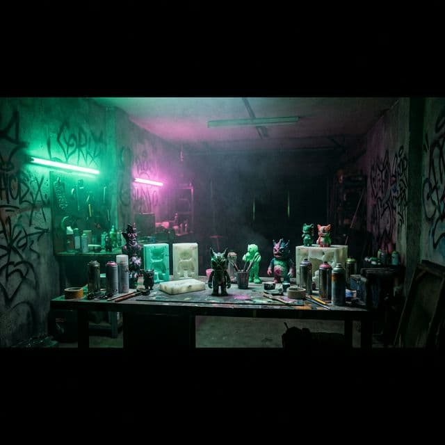 P.PERRA Workshop — Custom Art Toy Werkstatt